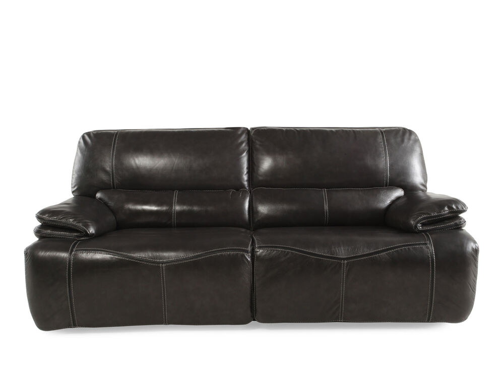 Power Reclining Leather 92 Sofa In, Leather Loveseat And Sofa Recliner