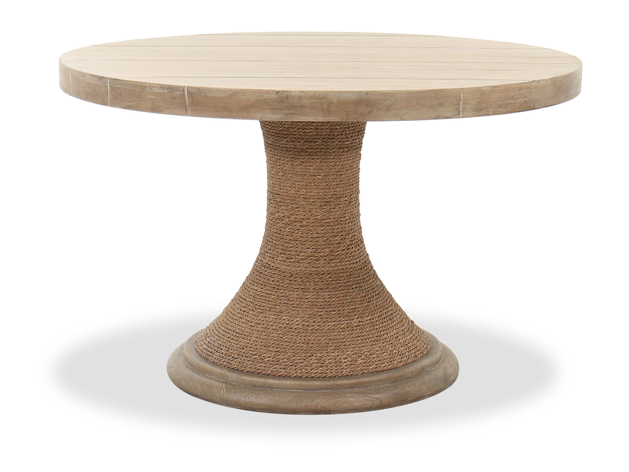 Casual 48 Pedestal Dining Table In, Round Table 48 Pedestal