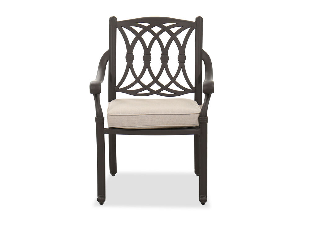 Traditional Patio Dining Chair In Brown, Best Patio Furniture Under 1000