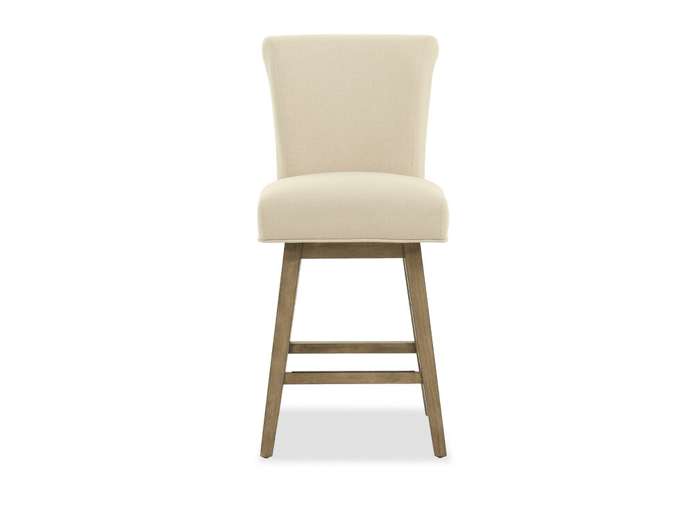Casual 40 Armless Bar Stool In Cream, Mathis Brothers Bar Stools