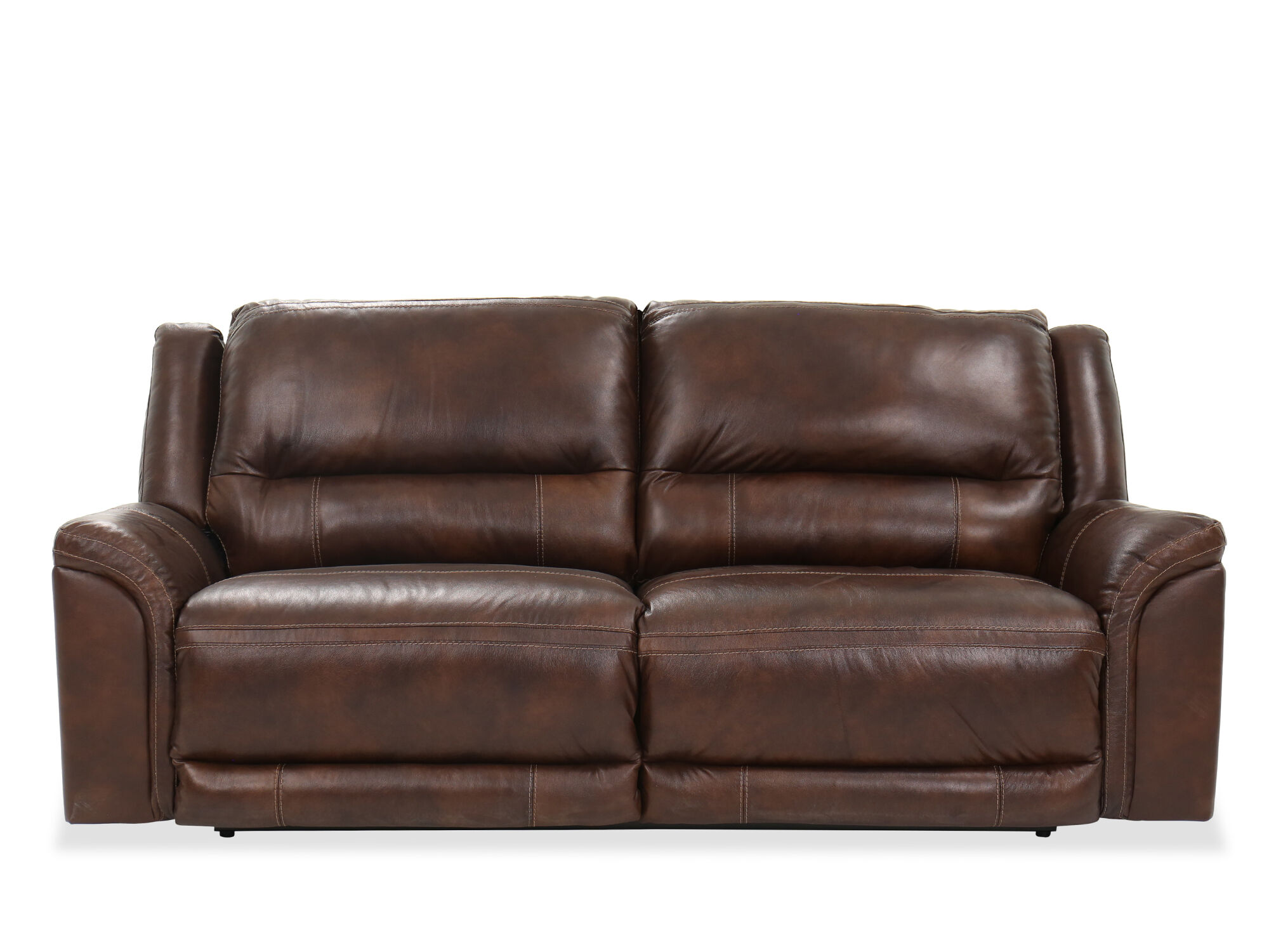 Power Reclining Sofa In Mahogany, Ashley Furniture Recliner Sofa Replacement Parts