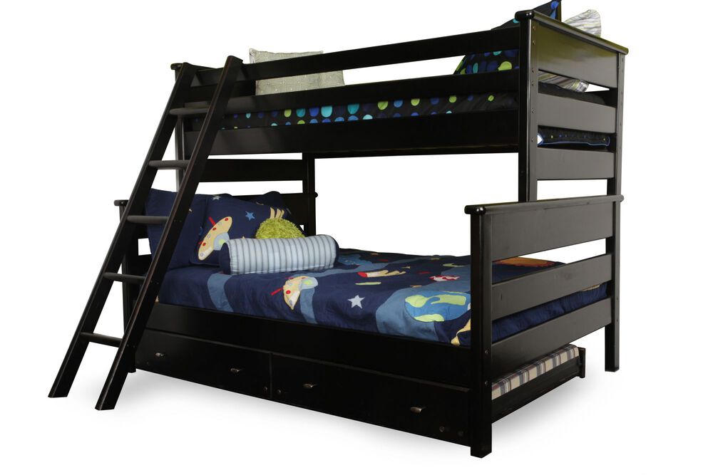 Casual Youth Twin Over Full Bunk Bed In, Mathis Brothers Bunk Beds