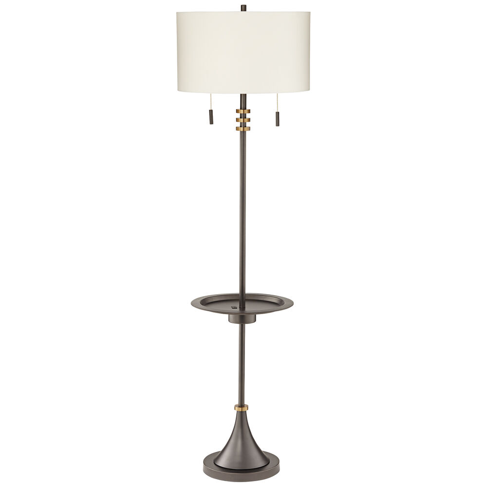 Ingenue Floor Lamp With Tray Table And, Floor Lamp With Tray Table And Usb Port