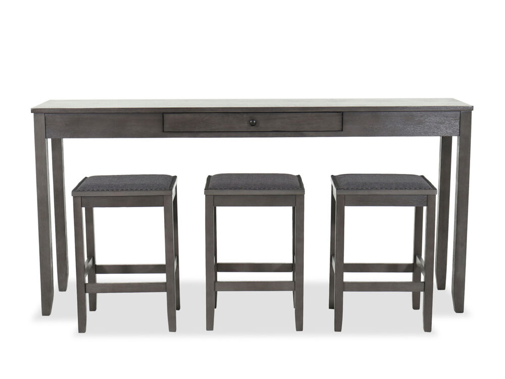 Caitbrook Counter Height Dining Table, Dining Table With Bar Stools