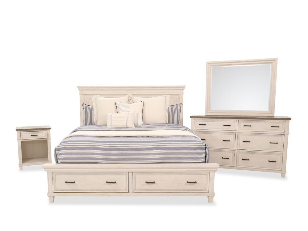 Four Piece Rustic Farmhouse Bedroom Set In Aged Ivory Mathis Brothers Furniture,House Of The Rising Sun Piano Sheet Music
