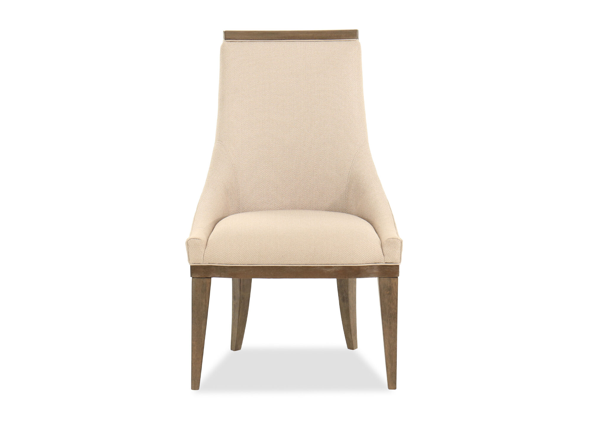 contemporary 32'' sling chair in beige  mathis brothers