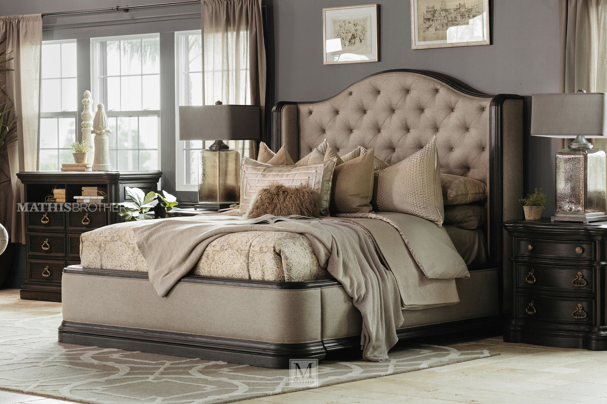 Romantic Luxury Bedroom Set, Luxury King Size Bedroom Sets