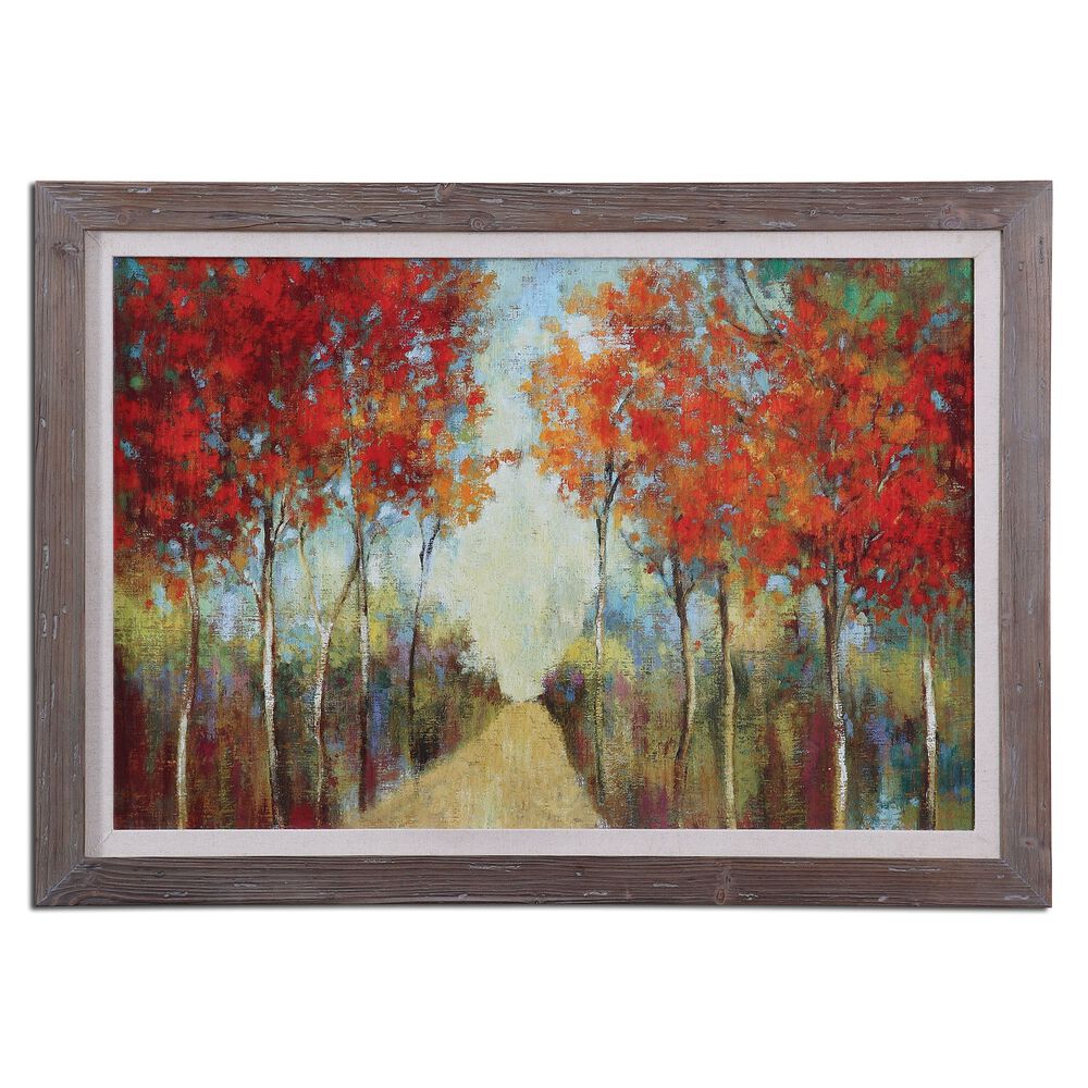 Trees Printed Framed Landscape Wall Art Mathis Brothers