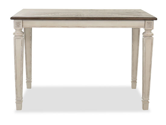 Realyn Square Dining Table with Extension
