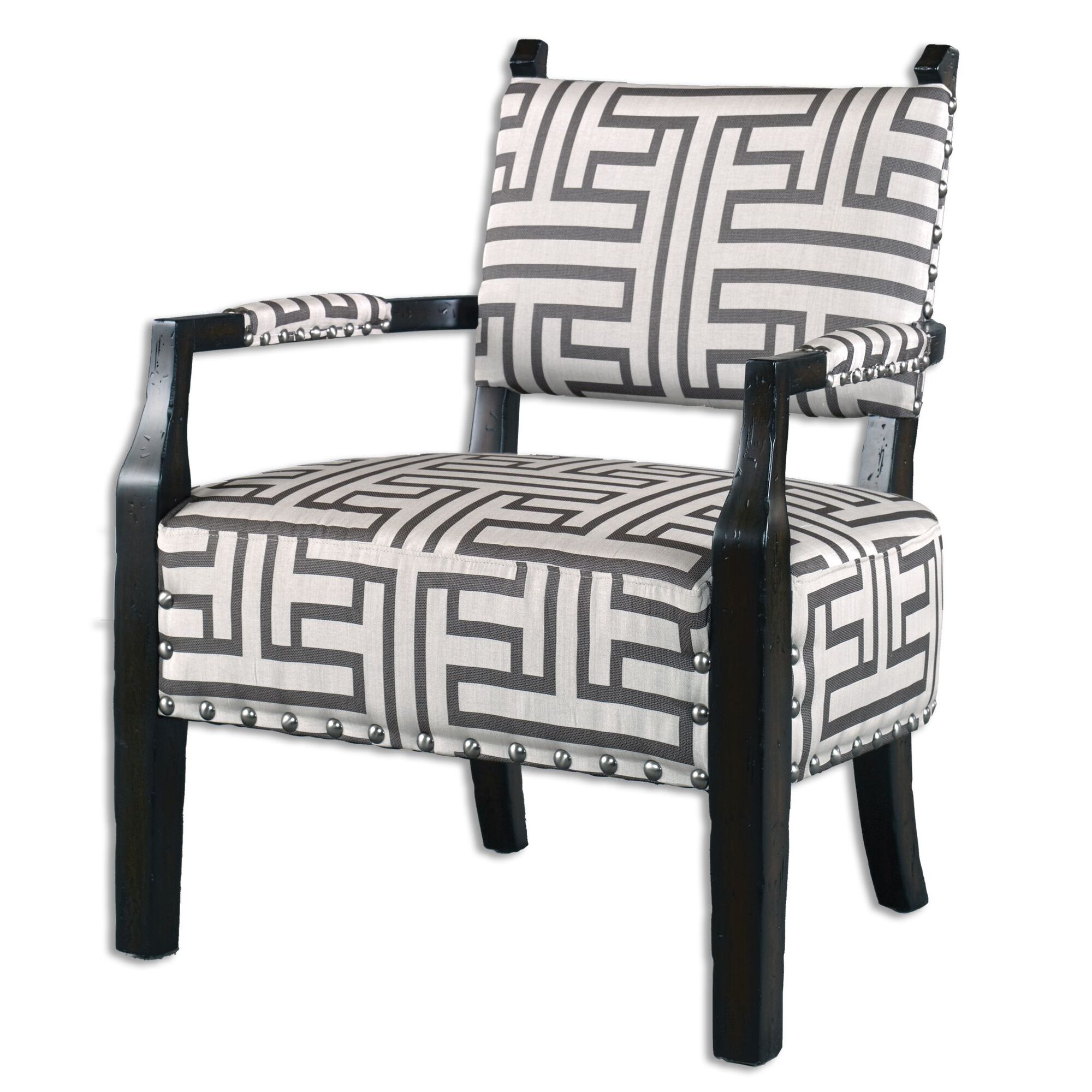 Geometric Patterned 28" Accent Chair | Mathis Brothers Furniture