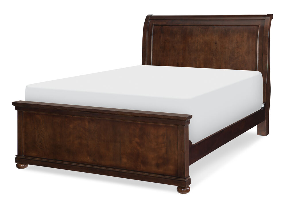 Canterbury Complete Sleigh Bed Queen, Mathis Brothers Queen Beds