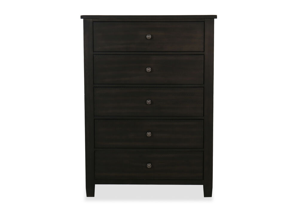 Noorbrook Five Drawer Chest Mathis, Mathis Brothers Black Dressers