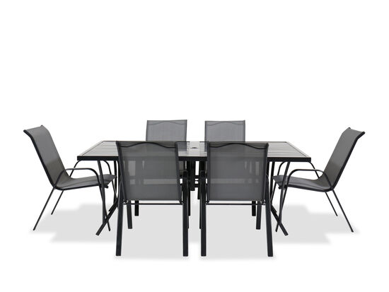 Bali Table &amp; 6 Chairs Patio Set